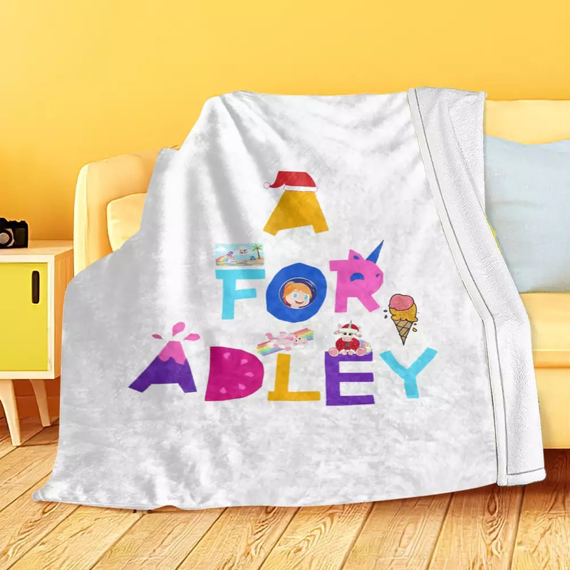A For Adley Blankets